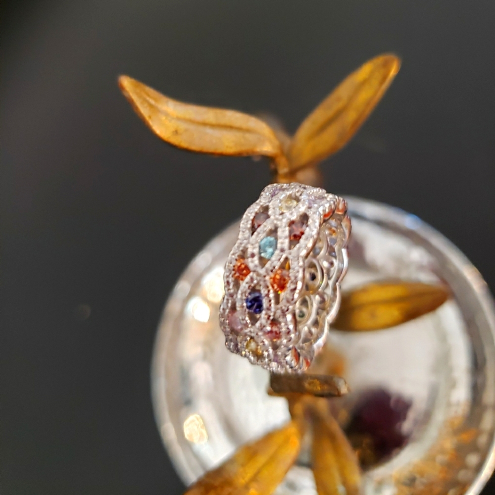 Gem Stone Ring - image 1